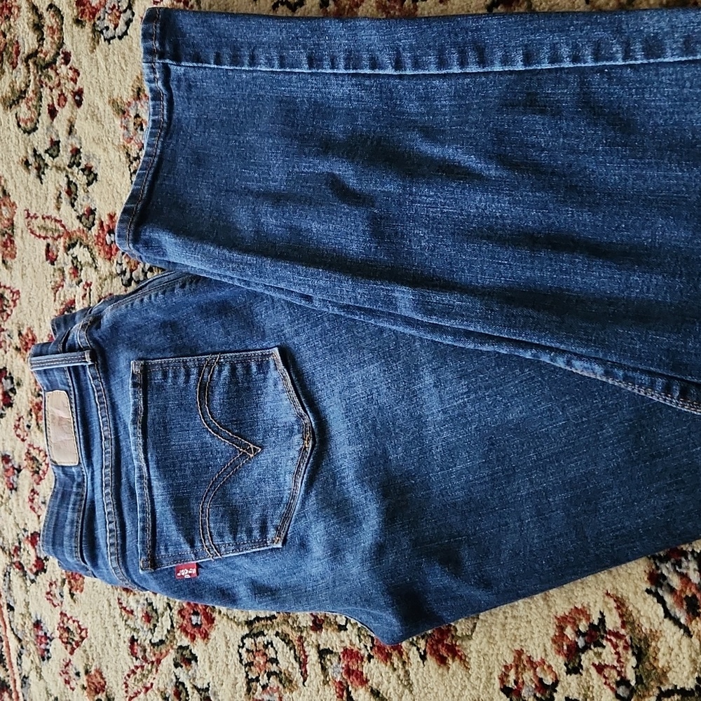 LEVI'S jeans perfect fit straight leg Size 8 - Picture 2 of 5